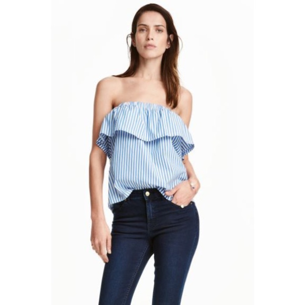 SOLD H&M Strapless Top